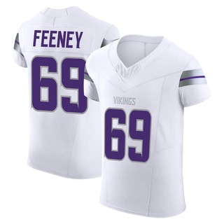 Elite Dan Feeney Men's Minnesota Vikings Alternate Vapor F.U.S.E. Jersey - White