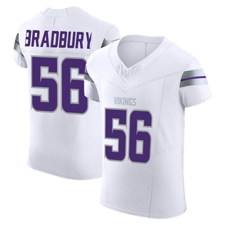 Elite Garrett Bradbury Men's Minnesota Vikings Alternate Vapor F.U.S.E. Jersey - White