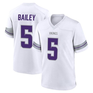 Game Dan Bailey Men's Minnesota Vikings Alternate Jersey - White