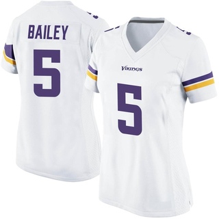 Game Dan Bailey Women's Minnesota Vikings Jersey - White