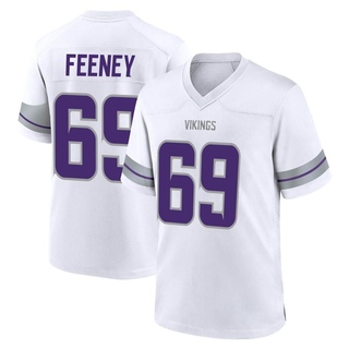 Game Dan Feeney Men's Minnesota Vikings Alternate Jersey - White