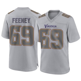 Game Dan Feeney Men's Minnesota Vikings Atmosphere Fashion Jersey - Gray