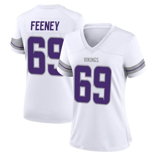 Game Dan Feeney Women's Minnesota Vikings Alternate Jersey - White