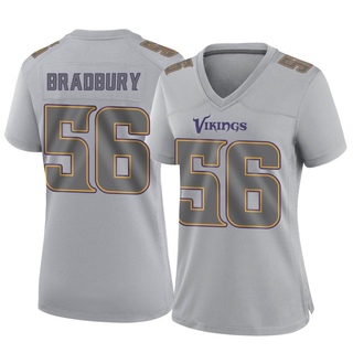 Game Garrett Bradbury Women's Minnesota Vikings Atmosphere Fashion Jersey - Gray