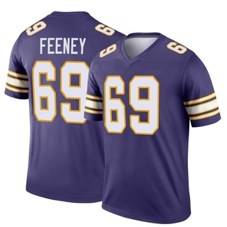 Legend Dan Feeney Men's Minnesota Vikings Classic Jersey - Purple