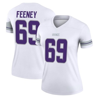 Legend Dan Feeney Women's Minnesota Vikings Alternate Jersey - White