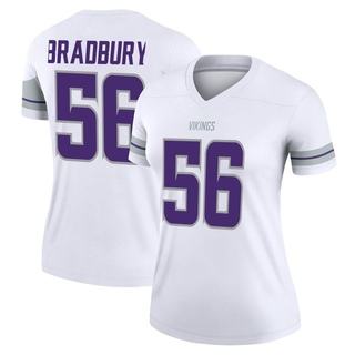 Legend Garrett Bradbury Women's Minnesota Vikings Alternate Jersey - White