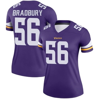 Legend Garrett Bradbury Women's Minnesota Vikings Jersey - Purple