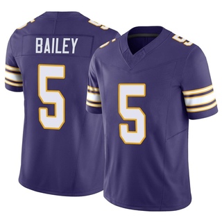 Limited Dan Bailey Men's Minnesota Vikings Classic Vapor F.U.S.E. Jersey - Purple