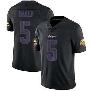 Limited Dan Bailey Men's Minnesota Vikings Jersey - Black Impact