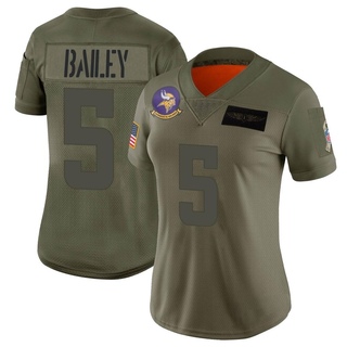 Limited Dan Bailey Women's Minnesota Vikings 2019 Salute to Service Jersey - Camo