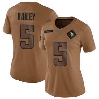 Limited Dan Bailey Women's Minnesota Vikings 2023 Salute To Service Jersey - Brown