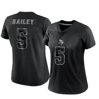 Limited Dan Bailey Women's Minnesota Vikings Reflective Jersey - Black