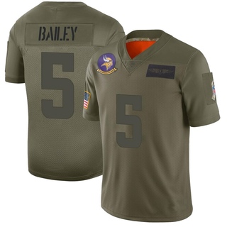 Limited Dan Bailey Youth Minnesota Vikings 2019 Salute to Service Jersey - Camo