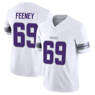 Limited Dan Feeney Men's Minnesota Vikings Alternate Vapor F.U.S.E. Jersey - White