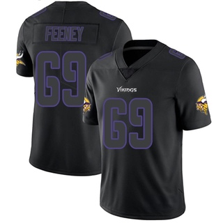 Limited Dan Feeney Men's Minnesota Vikings Jersey - Black Impact