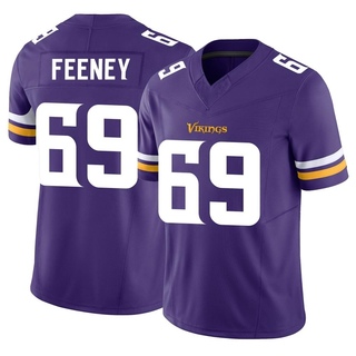 Limited Dan Feeney Men's Minnesota Vikings Vapor F.U.S.E. Jersey - Purple