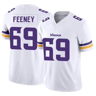 Limited Dan Feeney Men's Minnesota Vikings Vapor F.U.S.E. Jersey - White