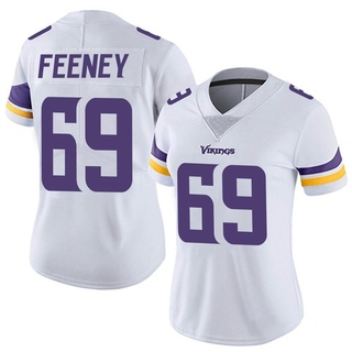 Limited Dan Feeney Women's Minnesota Vikings Vapor Untouchable Jersey - White