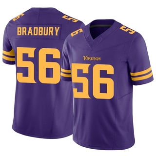 Limited Garrett Bradbury Men's Minnesota Vikings Alternate Vapor F.U.S.E. Jersey - Purple